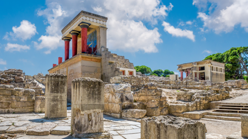 Knossos Palace in Heraklion