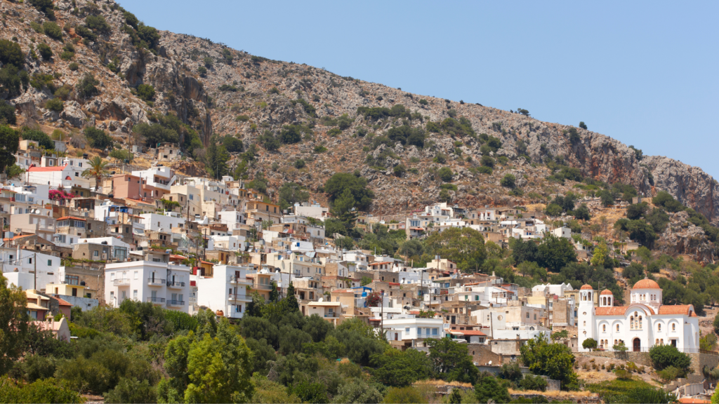 Kritsa Village in Agios Nikolaos