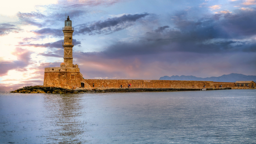 winter in crete