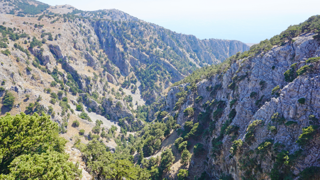 Imbros walking trail Crete