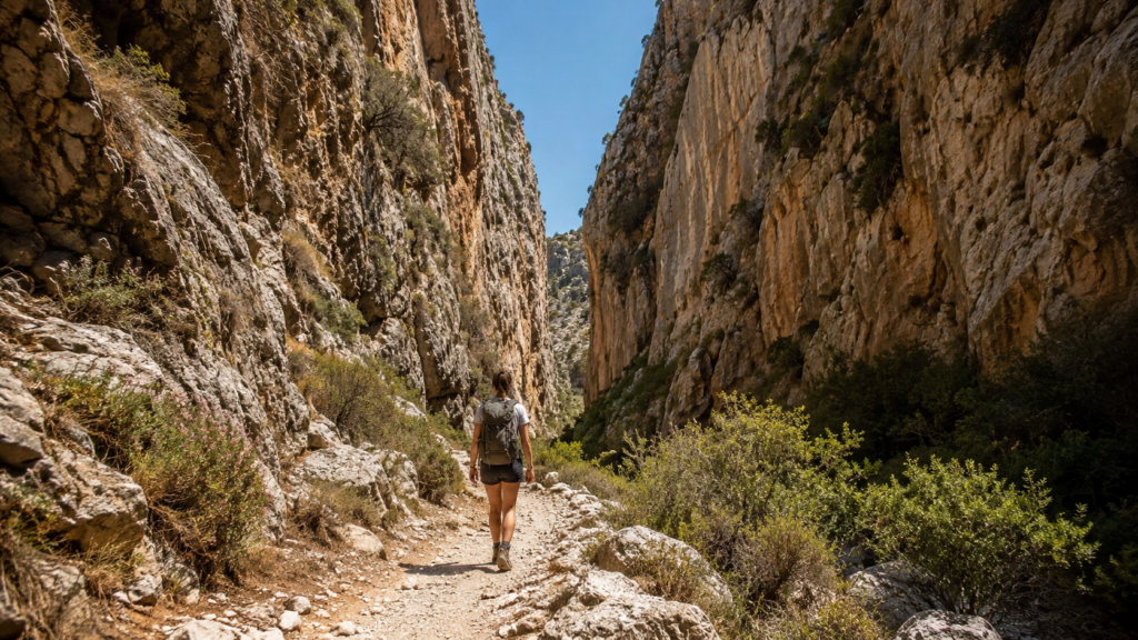 hiking in chania