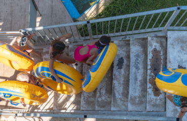 kids at chrispy waterpark