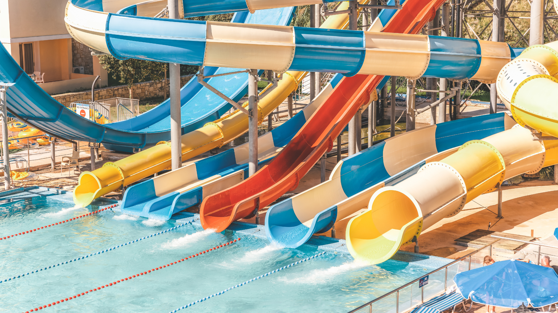 chrispy waterpark slides