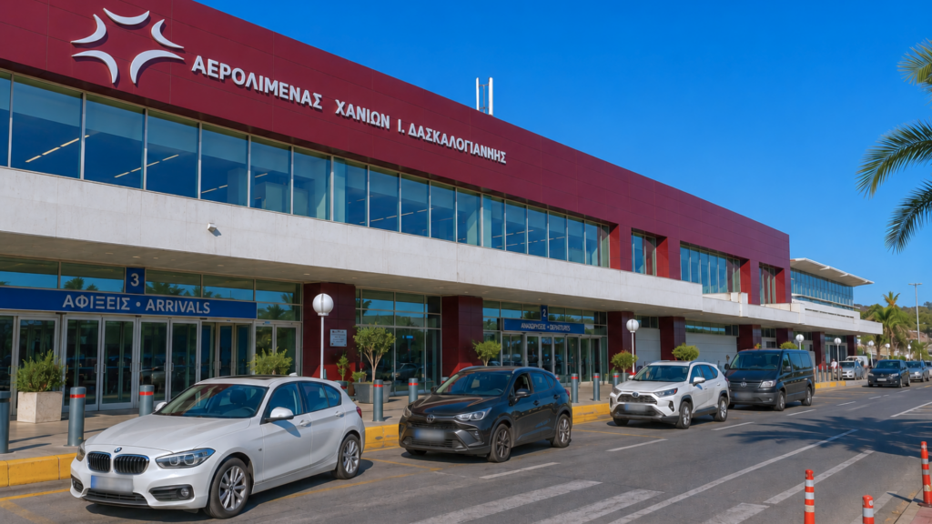 How to get from Chania Airport to Chania town